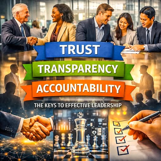 Trust, Transparency, Accountability