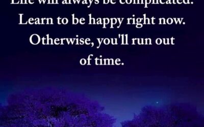 Be Happy Now