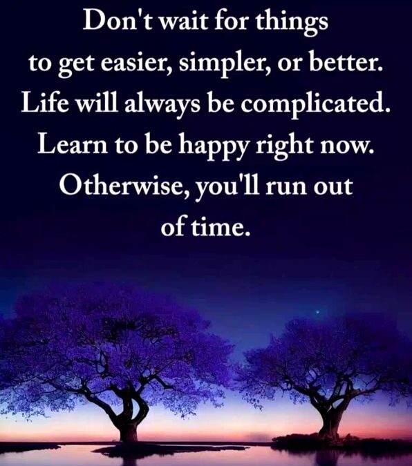Be Happy Now