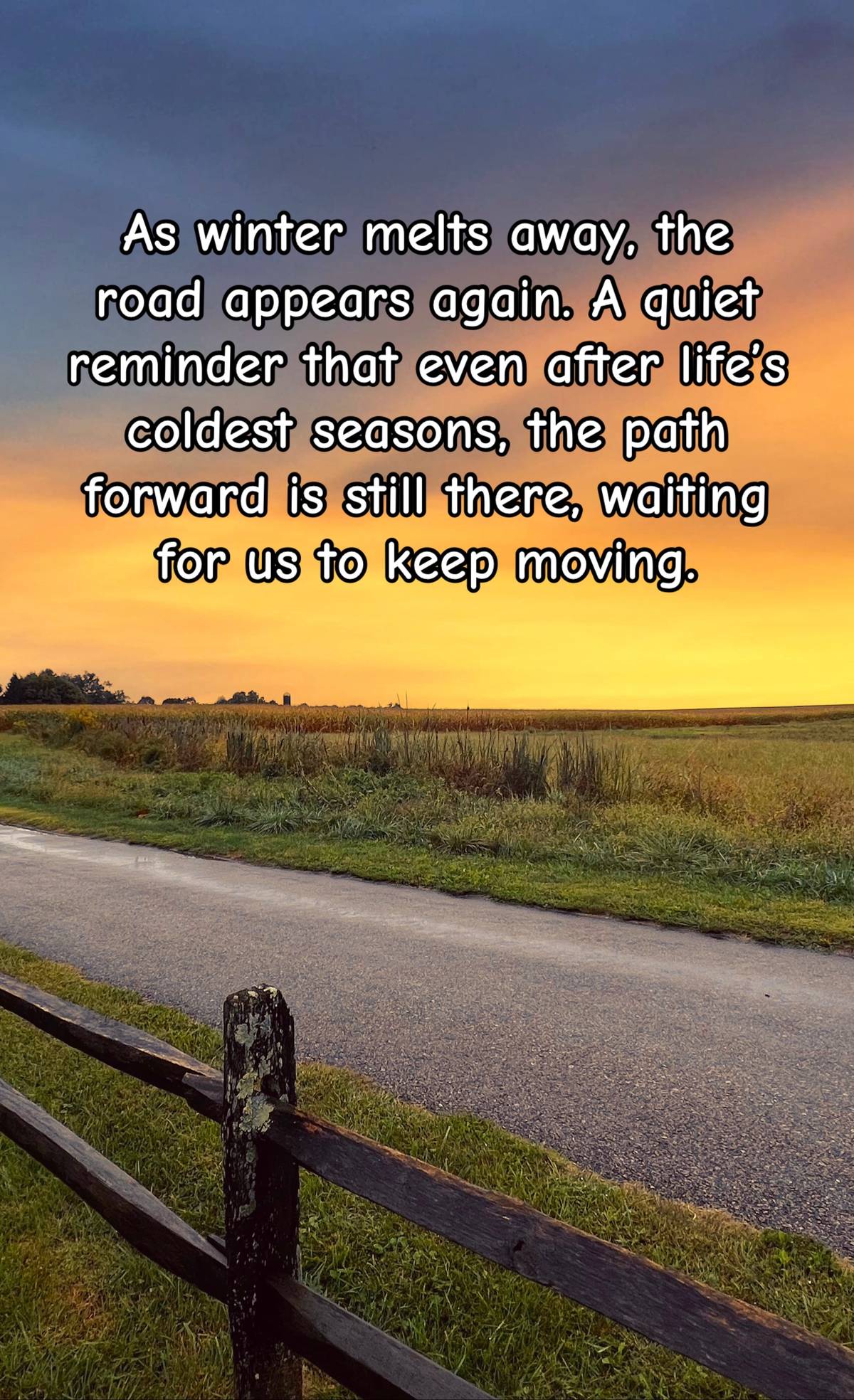 When the Path Becomes Clear Again